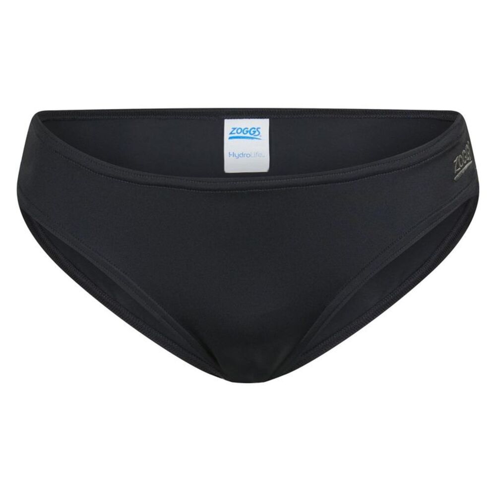 Zoggs Womens/Ladies Tahiti Low Rise Swim Briefs / Black